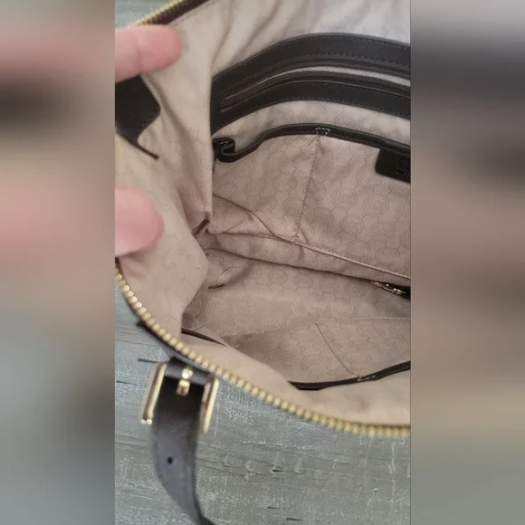 Michael Kors Dark Brown Tote Bag - Picture 16 of 16